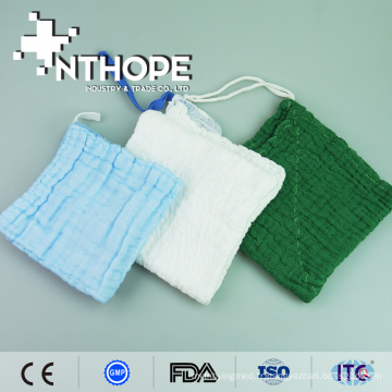 Hot-vente médical tissé gaze éponge abdominale blister poly-sac d&#39;emballage